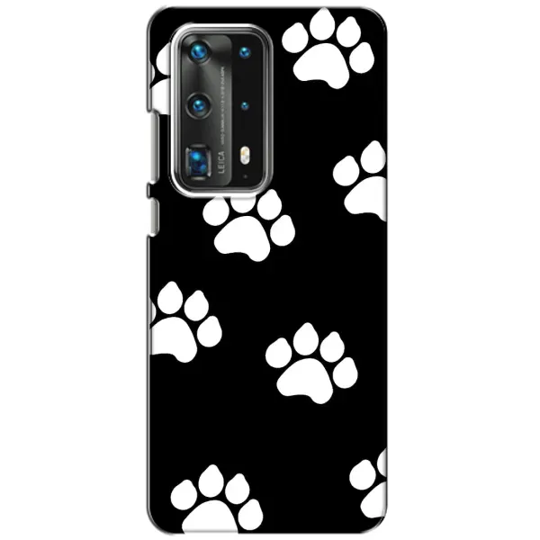 Чехол с рисунком «Следы собак» для Huawei P40