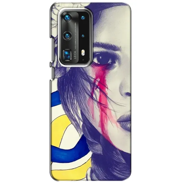 Чехол с рисунком «Слезы Украины» для Huawei P40 Чехол с рисунком «Слезы Украины» для Huawei P40
