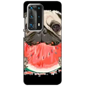 Чохол (ТПУ) Милі песики для Huawei P40 (Смішний Мопс)