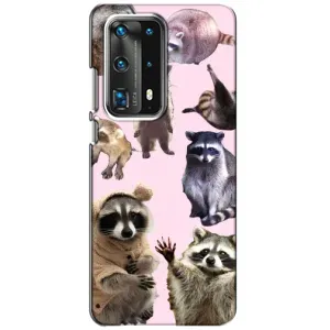 Силіконовий Чохол з Энотами на Huawei P40 (Смішні Єноти)