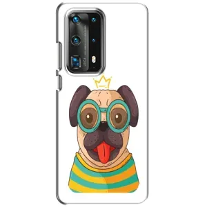 Бампер для Huawei P40 з картинкою "Песики" (Собака Король)