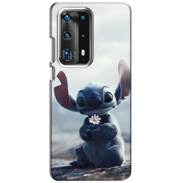 Чехол с рисунком «Стич с цветочком» для Huawei P40 Чехол с рисунком «Стич с цветочком» для Huawei P40