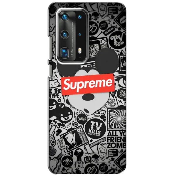 Чехол с рисунком «Supreme Маус» для Huawei P40 Чехол с рисунком «Supreme Маус» для Huawei P40