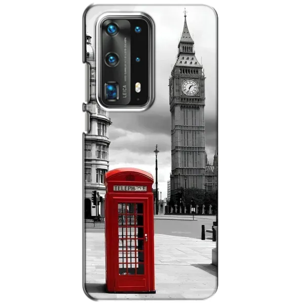 Чехол с рисунком «TELEPHONE» для Huawei P40