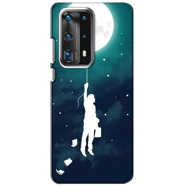 Чехол с рисунком «To The moon» для Huawei P40 Чехол с рисунком «To The moon» для Huawei P40