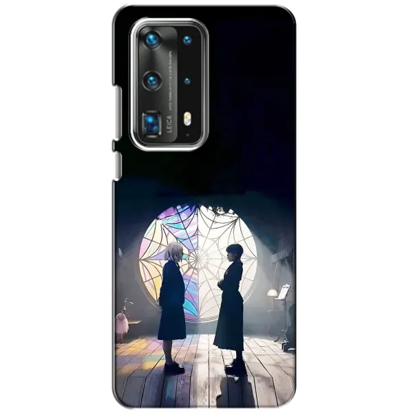 Чехол с рисунком «Уэнсдей и Энди» для Huawei P40 Чехол с рисунком «Уэнсдей и Энди» для Huawei P40