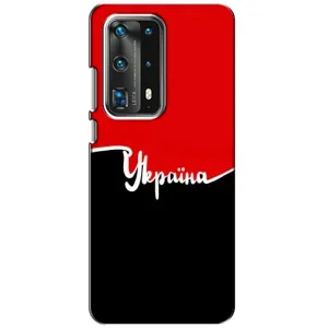Чехлы УПА (Красно-Чёрный) на Huawei P40 (Украина УПА)