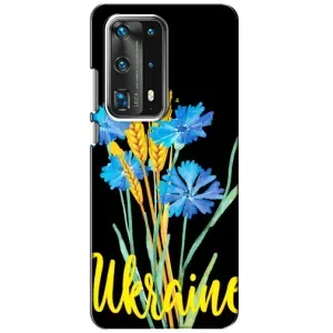Чехол на Huawei P40 Украинский дизайн (Ukraine в цветочках)