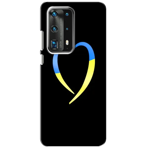 Чехол с рисунком «Украинское сердце» для Huawei P40 Чехол с рисунком «Украинское сердце» для Huawei P40