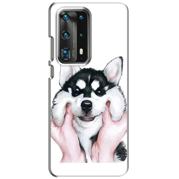 Чехол с рисунком «Собака Хаски» для Huawei P40