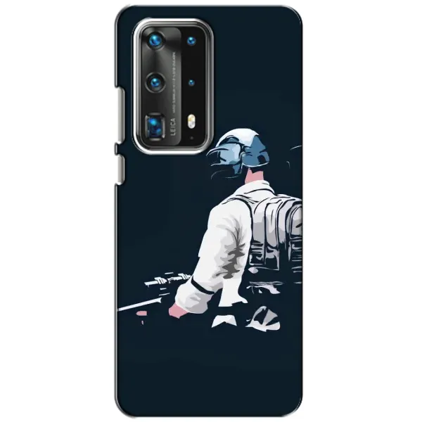 Чехол с рисунком «В экиперовке» для Huawei P40 Чехол с рисунком «В экиперовке» для Huawei P40