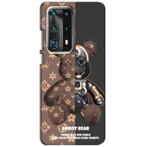 Силиконовый чехол для Huawei P40 (Медмедь Луи Виттон)