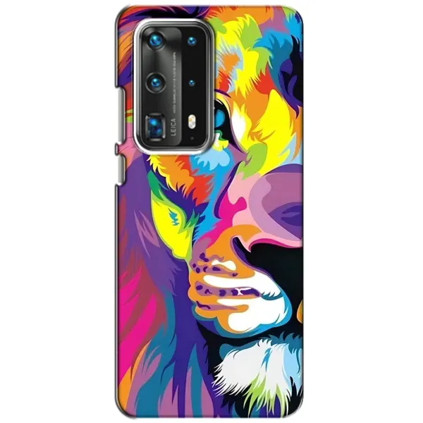 Чехол с рисунком «Яркий Лев» для Huawei P40