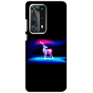 Силіконовий бампер з картинкою звірів для Huawei P40 (Яскравий олень)