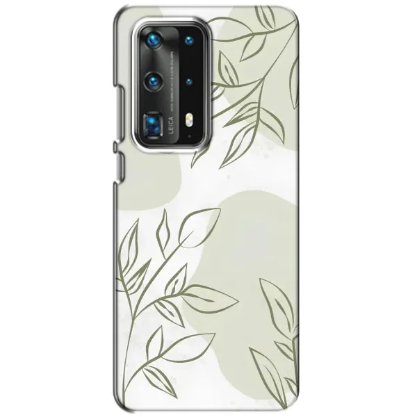 Чехол с рисунком «Зелёный дизайн» для Huawei P40 Чехол с рисунком «Зелёный дизайн» для Huawei P40