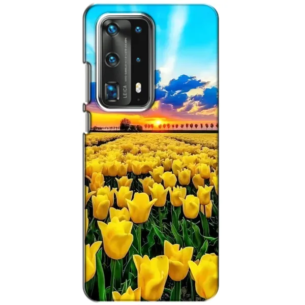 Чехол с рисунком «Желтые тюльпаны» для Huawei P40 Чехол с рисунком «Желтые тюльпаны» для Huawei P40
