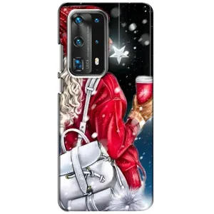 Чехлы на Новый Год Huawei P40 (Зима пришла)