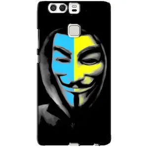 Чехол с Украинской символикой на Хуавей П9 (Анонимус патриот)