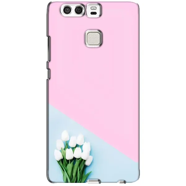 Чехол с рисунком «Белые тюльпаны» для Huawei P9 Чехол с рисунком «Белые тюльпаны» для Huawei P9