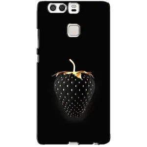Чехол с изображением  вкусной еды для Huawei P9 (Чёрная клубника)
