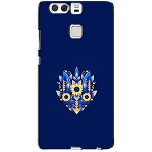 Чехол Укр Символика для Huawei P9 (Цветущий Герб)