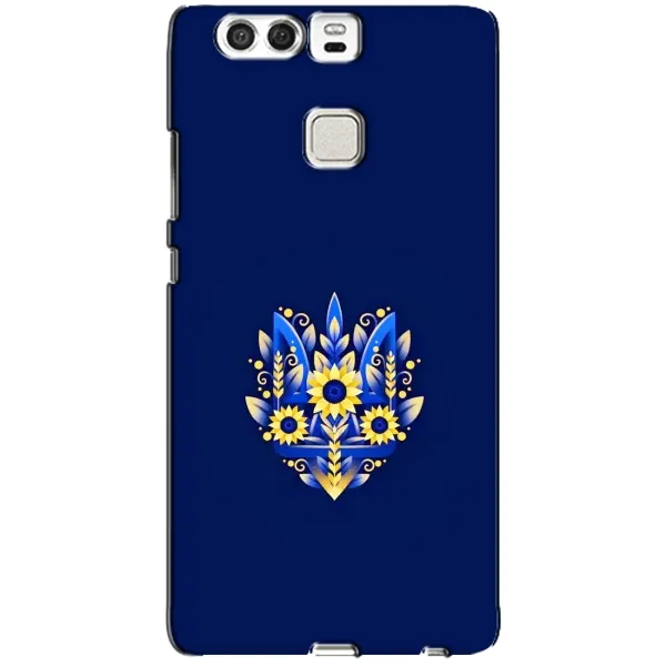 Чехол с рисунком «Цветущий Герб» для Huawei P9
