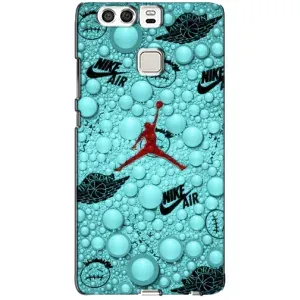 Силиконовый Чехол Nike Air Jordan на Хуавей П9 (Джордан Найк)