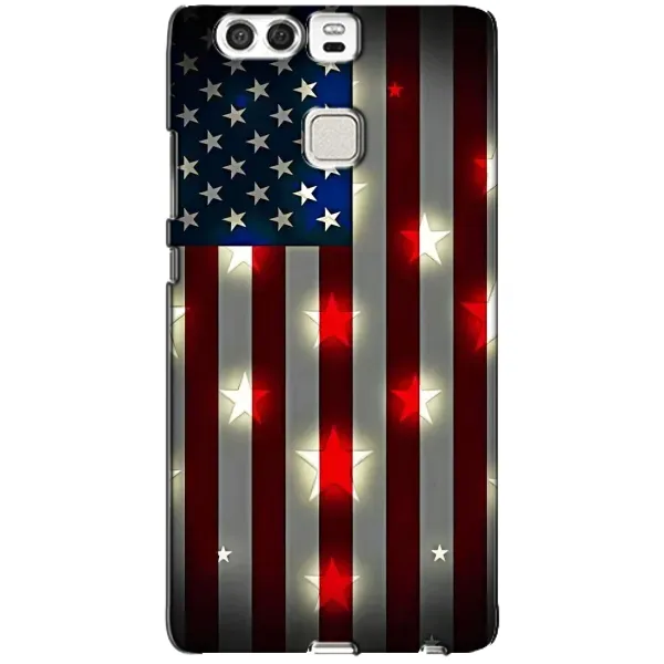 Чехол с рисунком «Флаг США 2» для Huawei P9 Чехол с рисунком «Флаг США 2» для Huawei P9