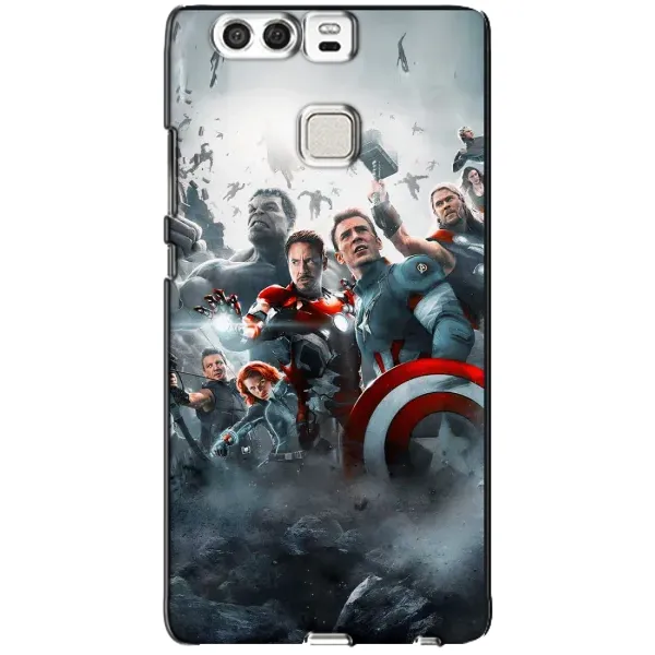 Чехол с рисунком «Команда марвел» для Huawei P9