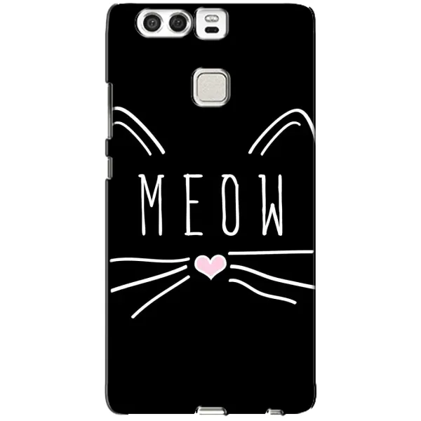Чехол с рисунком «КОТИК MEOW» для Huawei P9 Чехол с рисунком «КОТИК MEOW» для Huawei P9