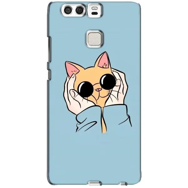 Чехол с рисунком «КОТИК в очках» для Huawei P9 Чехол с рисунком «КОТИК в очках» для Huawei P9