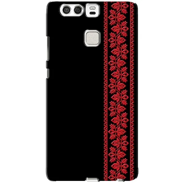 Чехол с рисунком «Красная Вышиванка» для Huawei P9 Чехол с рисунком «Красная Вышиванка» для Huawei P9