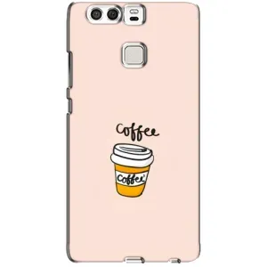 Чехол с изображением  вкусной еды для Huawei P9 (Кружка кофе)
