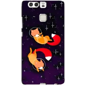 Чехол с Лисичкой для Huawei P9 (Лисы)