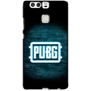 Чехол (TPU) с картинкой "Лого Пабг" на Хуавей П9 (Лого PUBG)