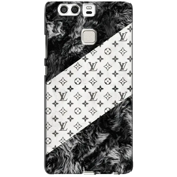 Чехол с рисунком «LV на белом» для Huawei P9