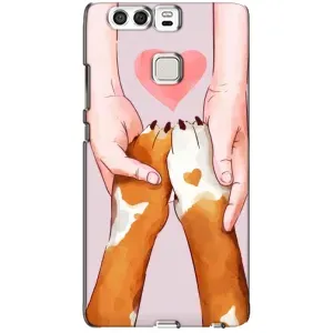 Чехол (ТПУ) Милые собачки для Huawei P9