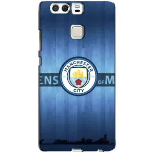 Силиконовые Чехлы принт Футбол на Huawei P9 (ManCity)
