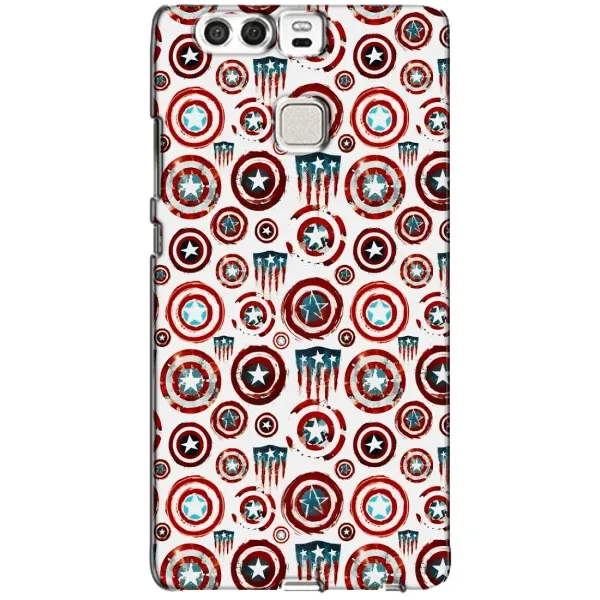 Чехол с рисунком «Марвел щиты» для Huawei P9 Чехол с рисунком «Марвел щиты» для Huawei P9