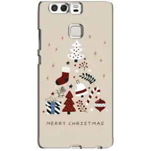 Чохол Санта Клаус для Huawei P9 (Merry Christmas)