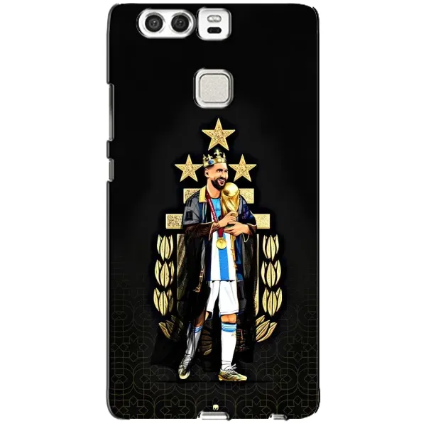 Чехол с рисунком «Месси король» для Huawei P9