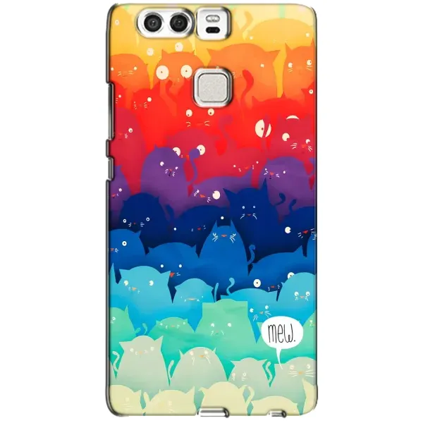 Чехол с рисунком «Mew» для Huawei P9