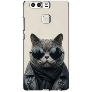 Чехол на тематику: Коты для Huawei P9 (Модный кот)