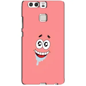 Чехлы с Патриком на Huawei P9 (Мордочка Патрика)