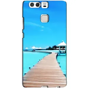 Летний Чехол на Huawei P9 (Набережная)