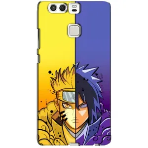 Купить Чехлы на телефон с принтом Anime для Huawei P9 (Naruto Vs Sasuke)