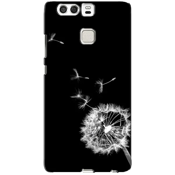 Чехол с рисунком «Одуванчик на чёрном» для Huawei P9 Чехол с рисунком «Одуванчик на чёрном» для Huawei P9