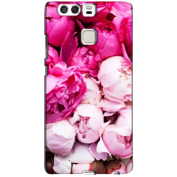 Чехол с рисунком «Пионы» для Huawei P9 Чехол с рисунком «Пионы» для Huawei P9