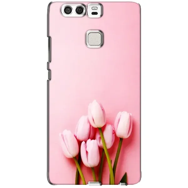 Чехол с рисунком «Розовые тюльпаны» для Huawei P9 Чехол с рисунком «Розовые тюльпаны» для Huawei P9