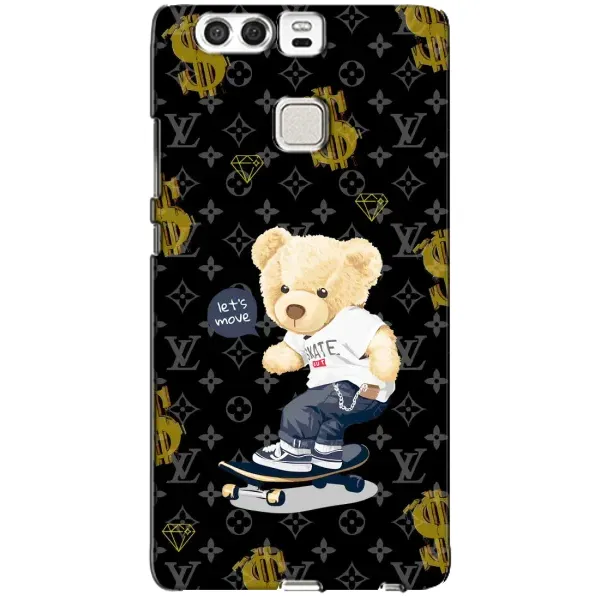Чохол з малюнком «Скейтер Тедді» для Huawei P9
